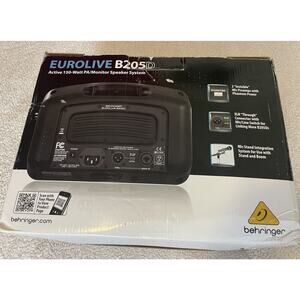 Behringer Eurolive B205D 150W 5.25 inch Powered Monitor Speaker